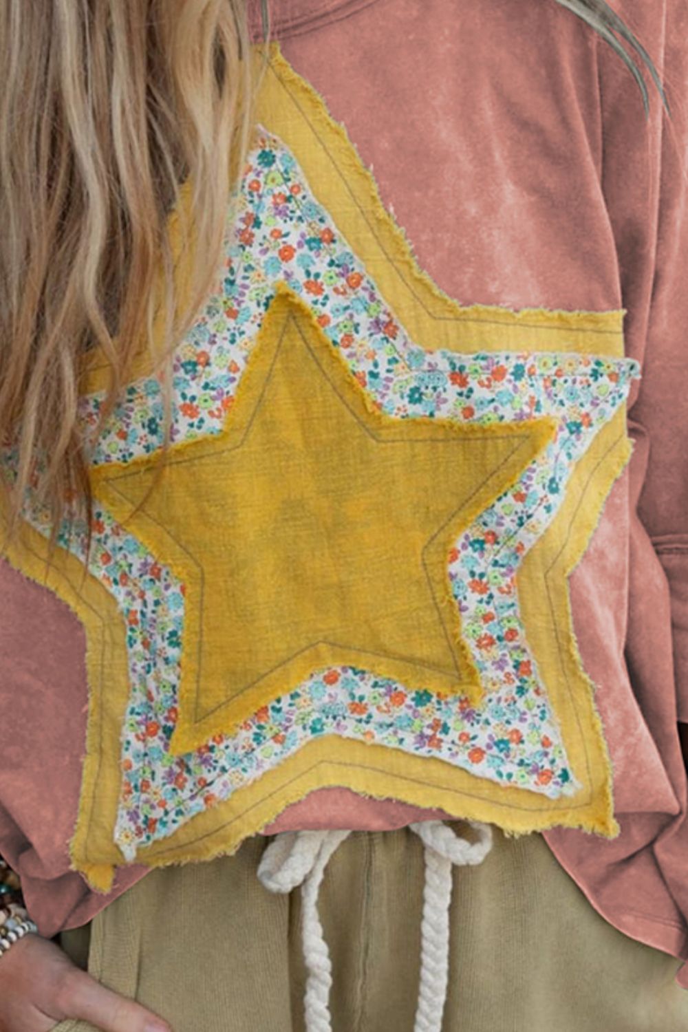 Star Light Patchwork Top