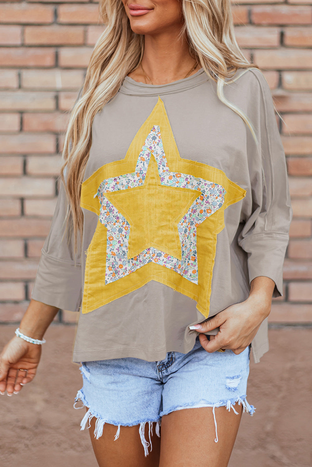 Star Light Patchwork Top