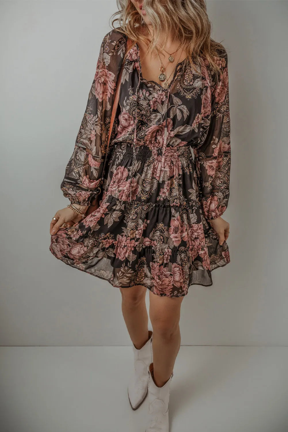 The Grace Floral Print Dress