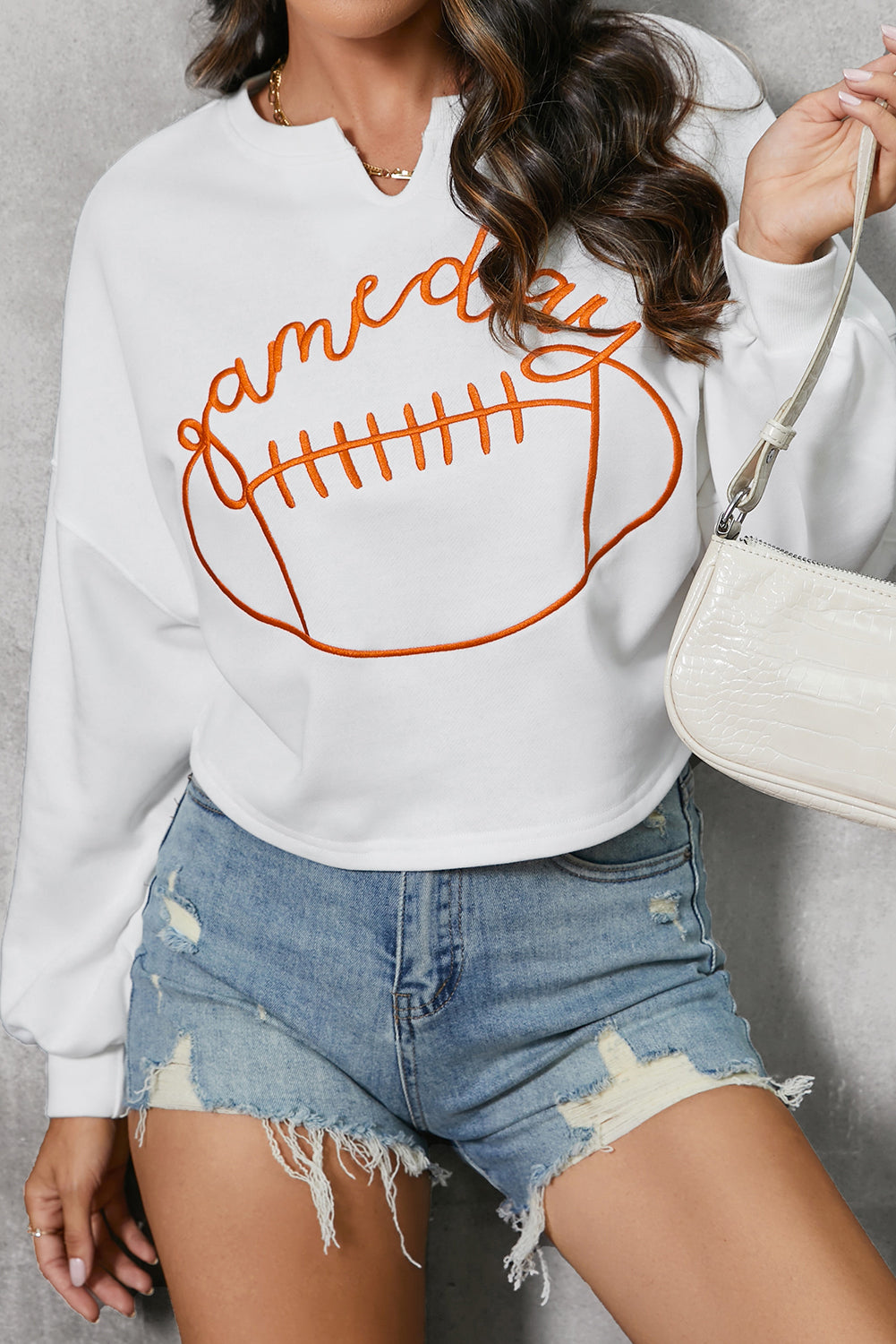 Game Day Football Graphic Pullover