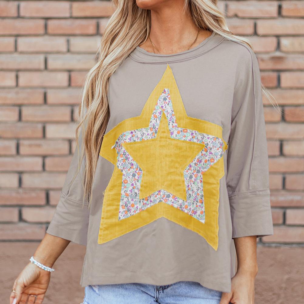 Star Light Patchwork Top