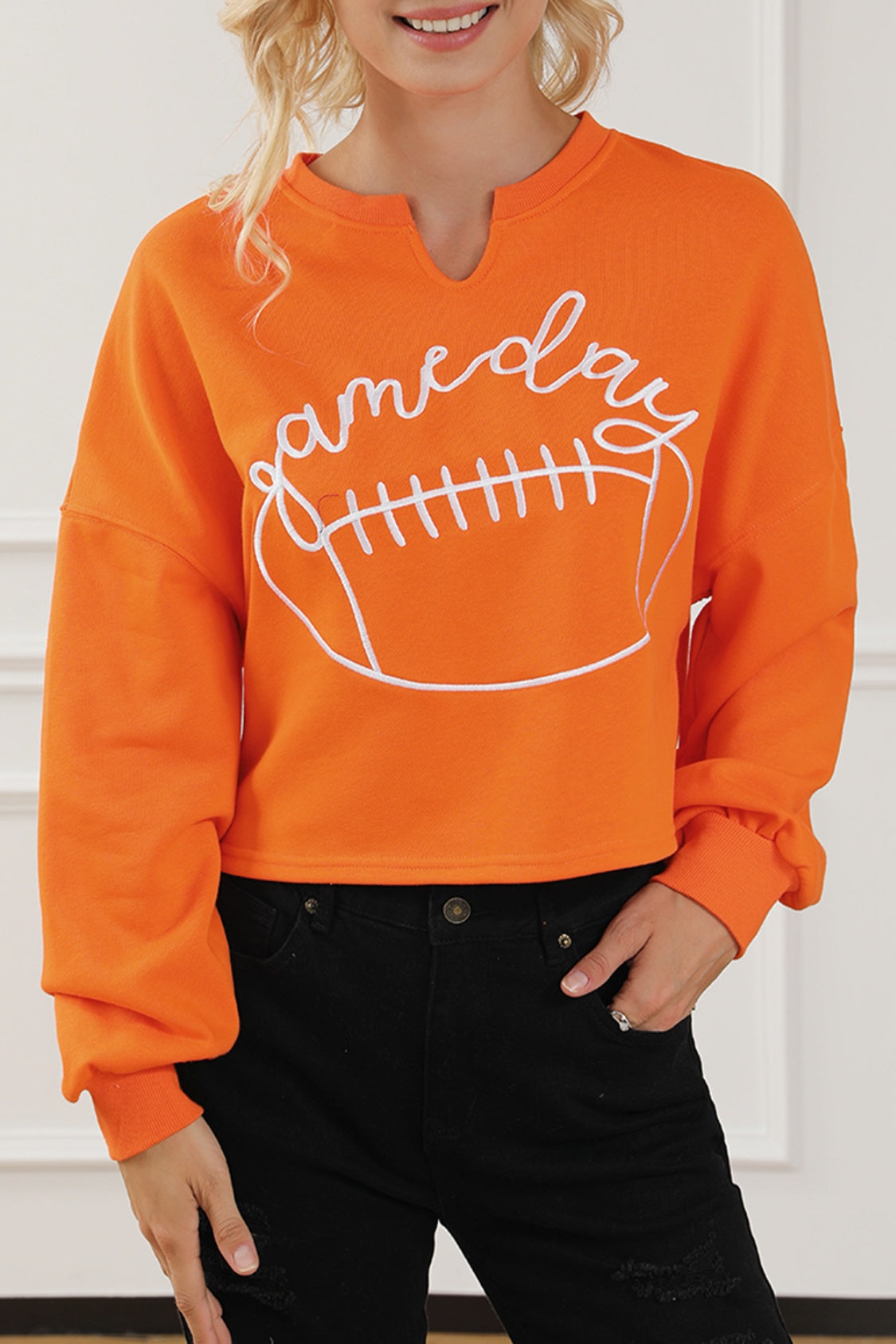 Game Day Football Graphic Pullover