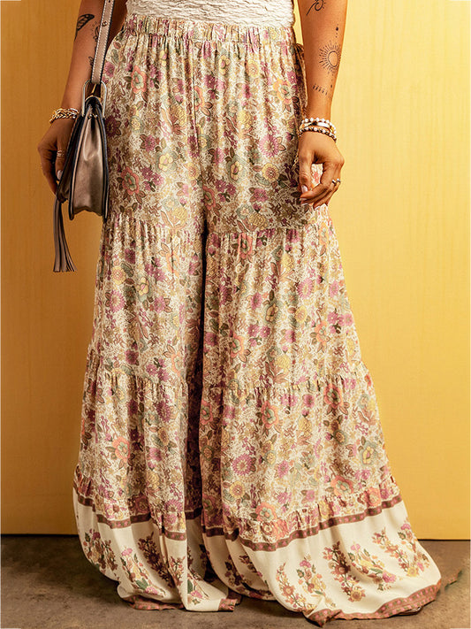 Wildflower Haven Wide Leg Pants