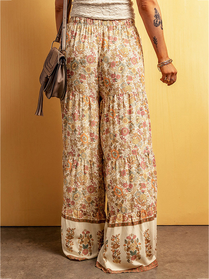 Wildflower Haven Wide Leg Pants