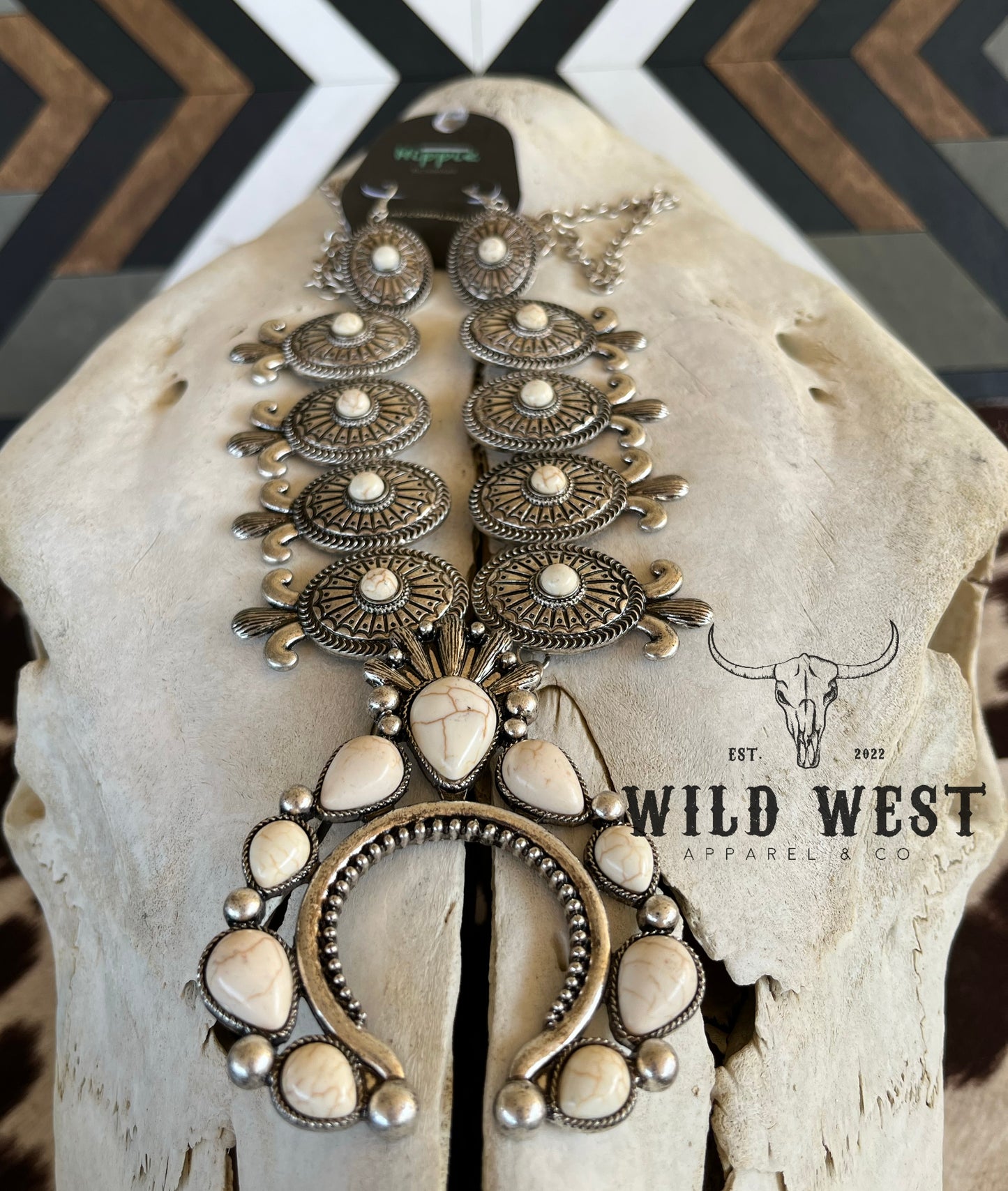 Oval Concho Necklace