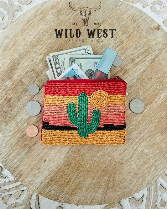 Arizona Cactus Coin Purse