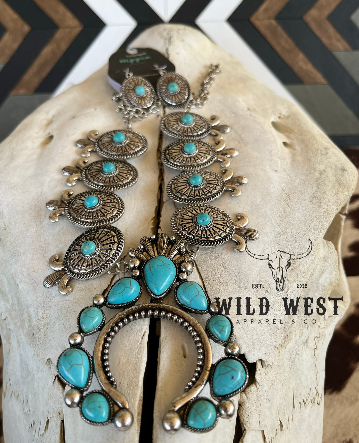 Oval Concho Necklace